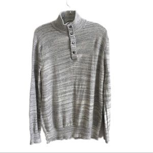 Banana Republic light Gray Mens sweater size L